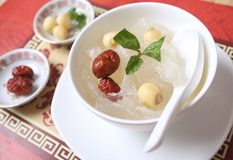 cách chưng tổ yến hạt sen
